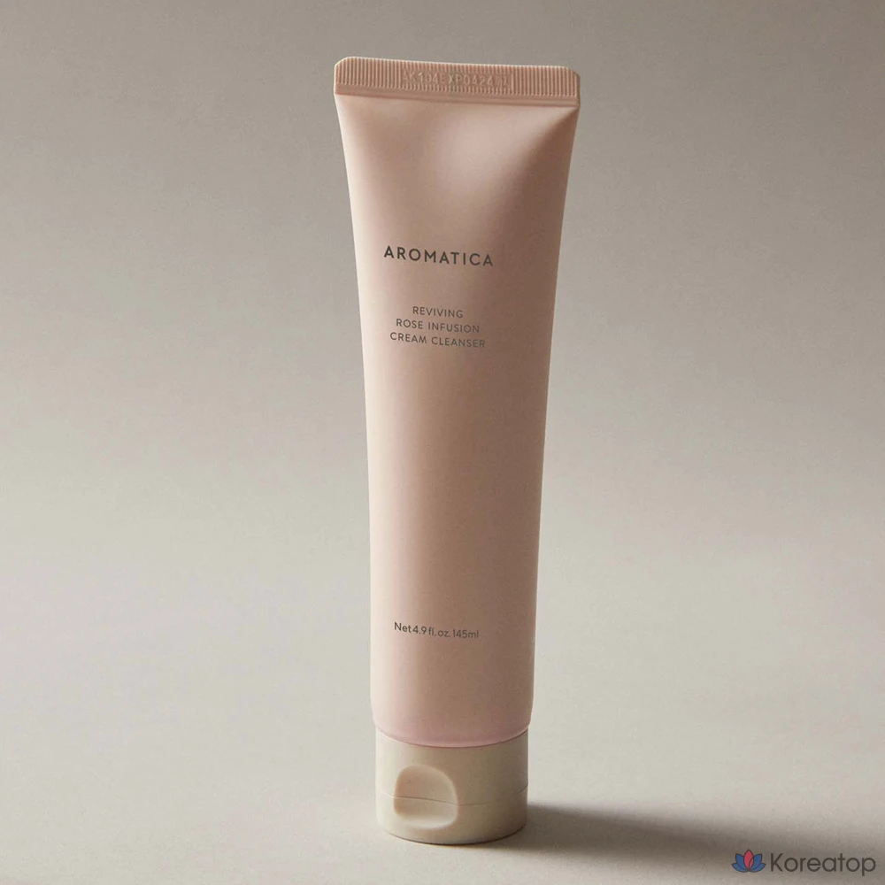 Очищающий крем-гель для лица Aromatica Reviving Rose Infusion Cream Cleanser, 145 г, 1 шт.