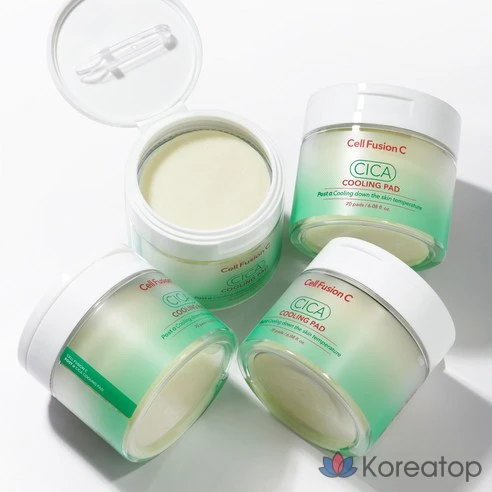 Охлаждающие пэды Cell Fusion C Post Alpha Cica 70 шт.