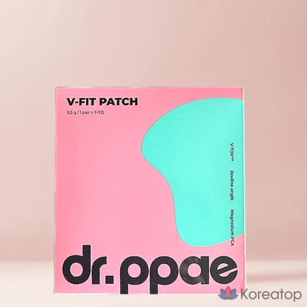 Пластырь для коррекции формы подбородка Doctor's Chin Removal V-Fit Lifting Contour Patch, 5 листов, 1 шт.