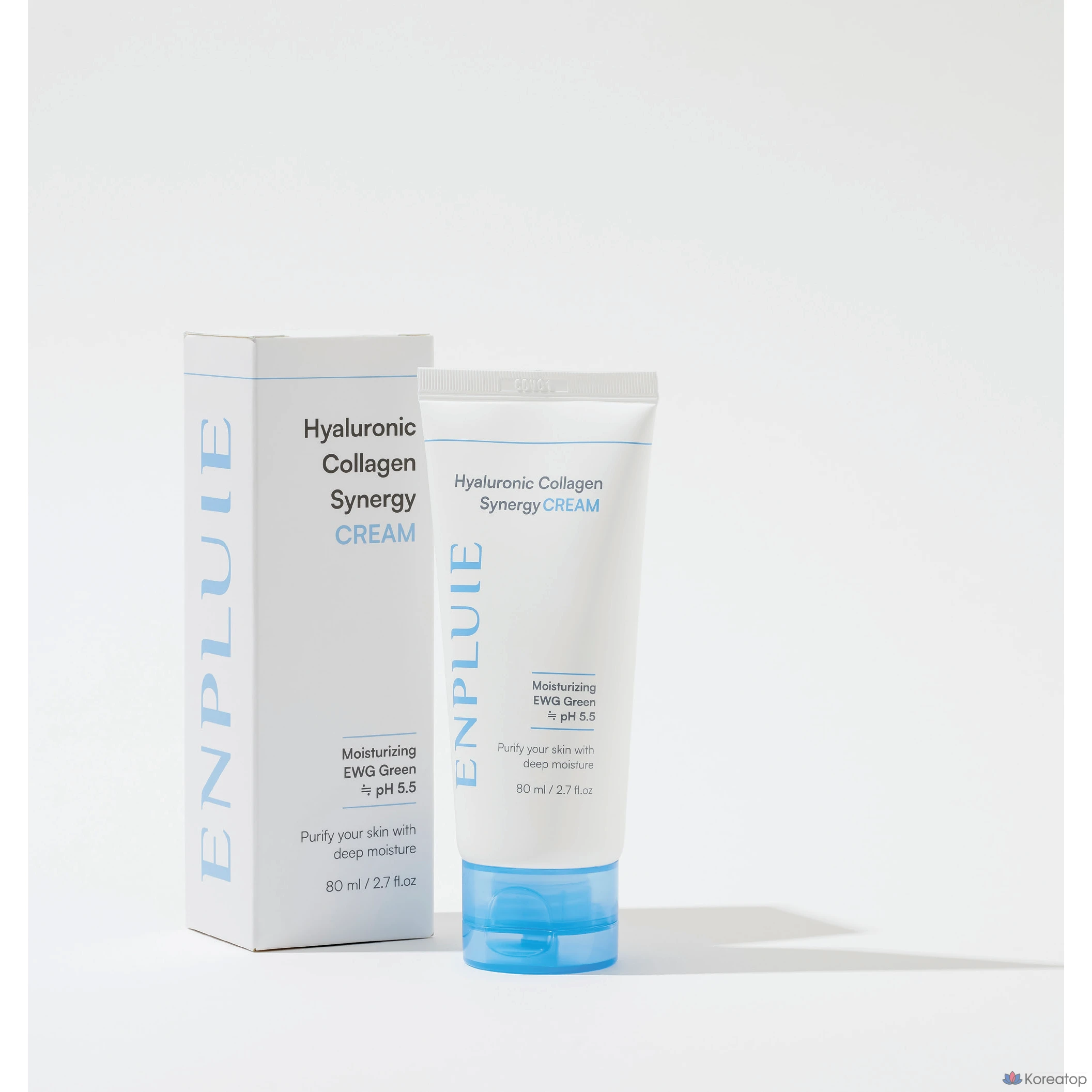 Крем для лица 9wishes N.Plurry Hyaluronic Acid Collagen Synergy Moisture Cream, 80 мл, 1 шт.