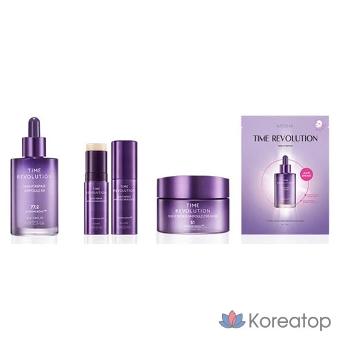 Ночной восстанавливающий крем Missha Time Revolution 5X