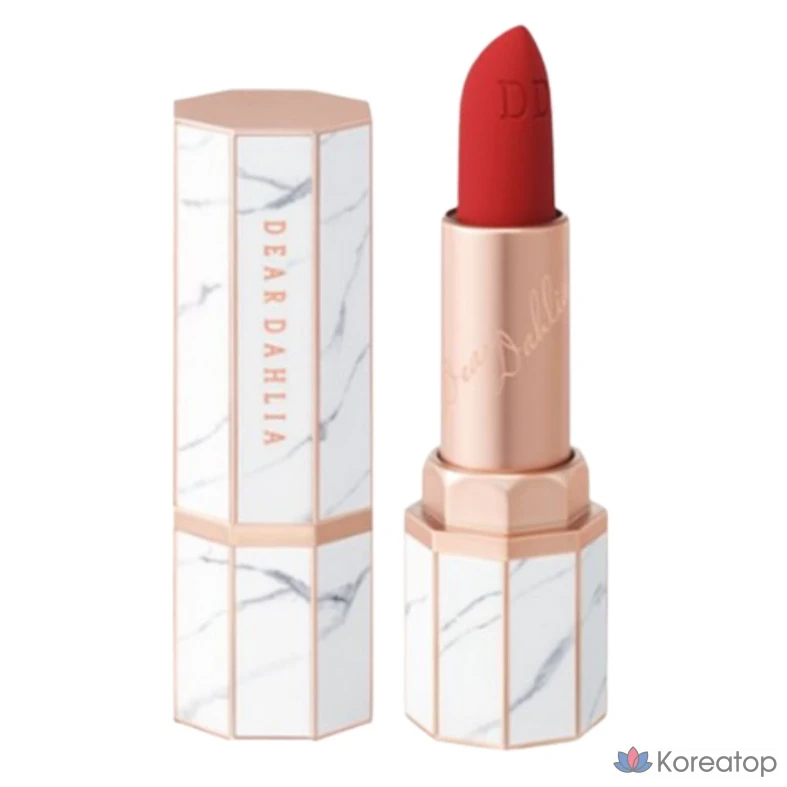 Матовый тинт для губ Dear Dahlia Lip Paradise Effortless Matte Lipstick, оттенок M111 Lily, 3.2 г, 1 шт.