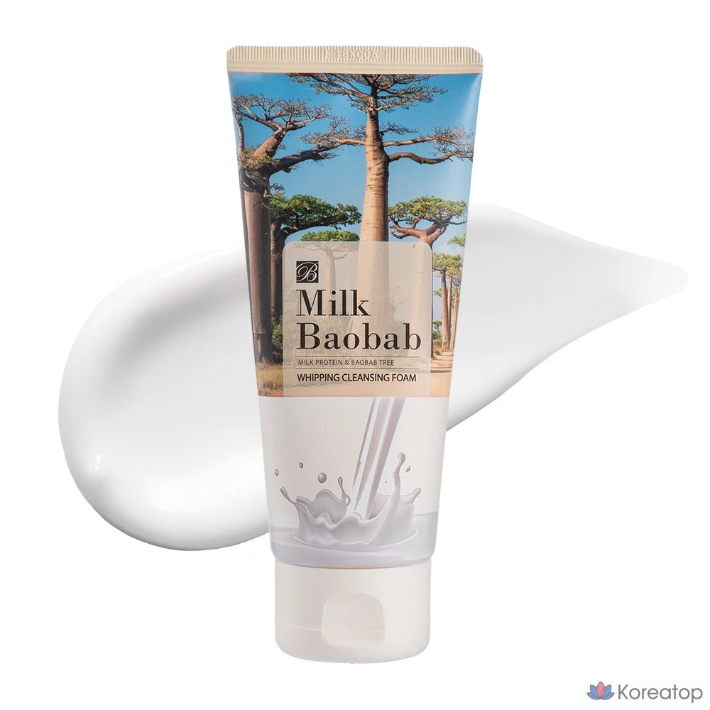 Пенка для умывания Milk Baobab Whipping Cleansing Foam, 120 мл, 1 шт.