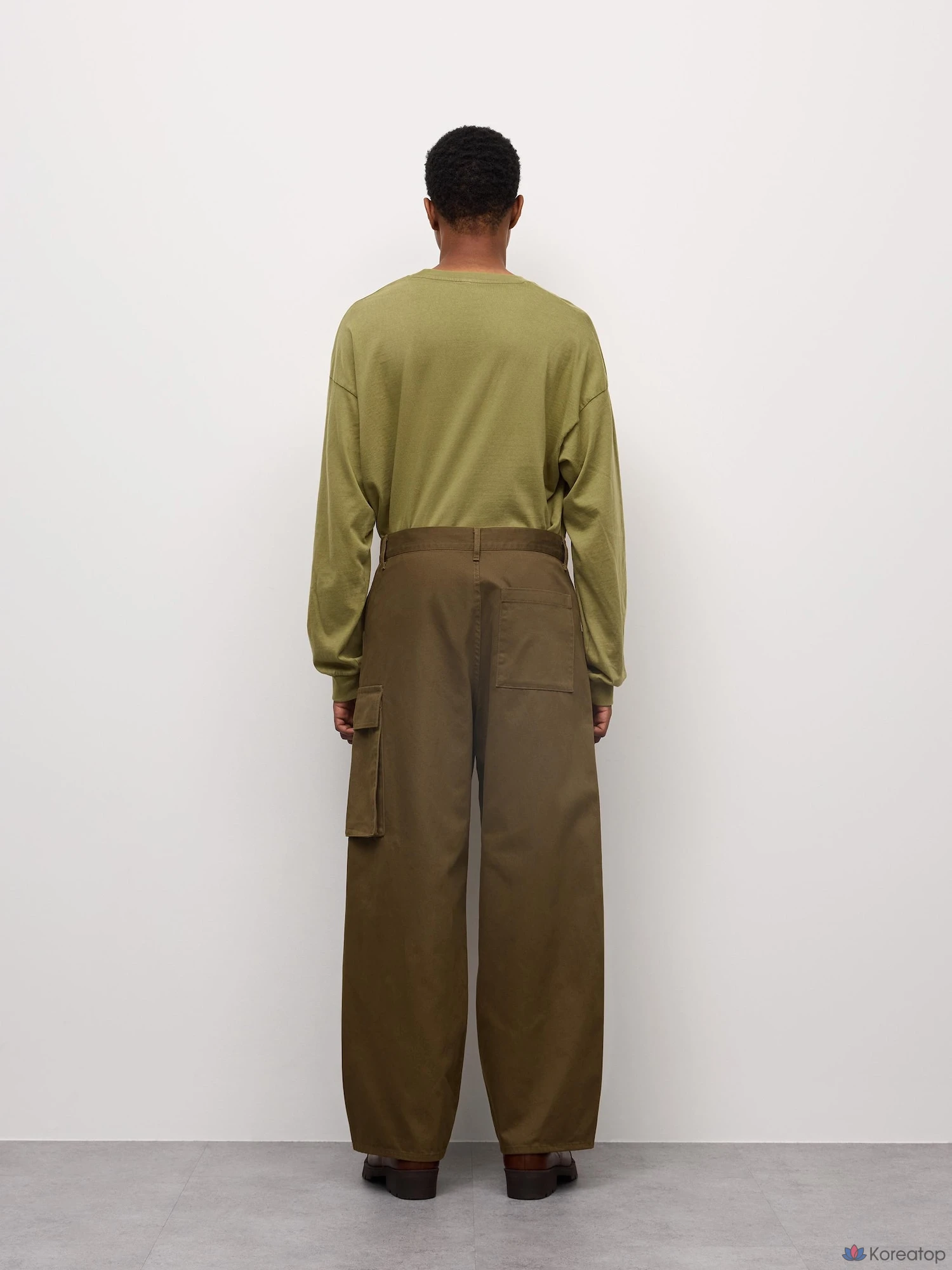 Брюки Uniqlo Cotton Wide Utility Pants