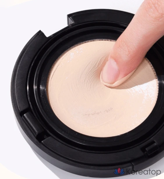 Sooryehan The Black Tension Fit Mesh Cushion, 13 г + сменный блок 13 г, 1 упаковка, оттенок 21, фото 6