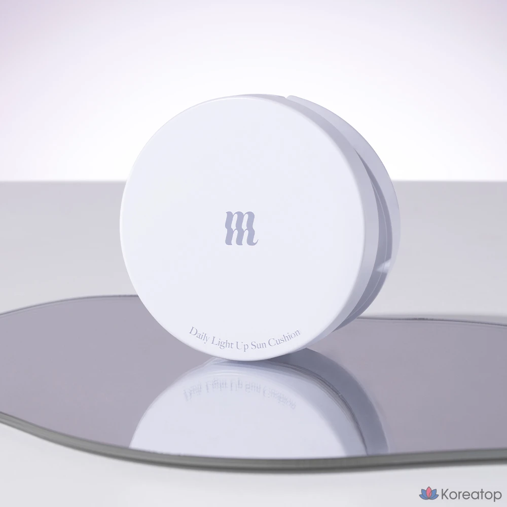 Солнцезащитный крем MERZY Daily Light Up Sun Cushion SPF50+ PA++++, 12 г, 1 шт.