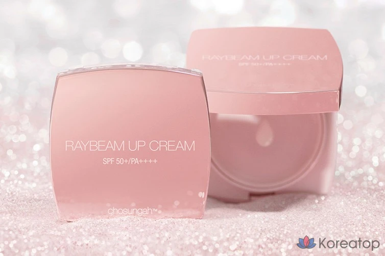 Кушон CHOSUNGAH Raybeam Up Cream Angeling Edition CC Cushion SPF50+ PA++++, оттенок Peach, 14 г, 3 шт.