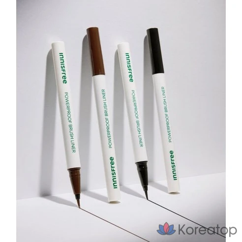 Водостойкая подводка-кисть Innisfree Powerproof Brush Liner коричневая
