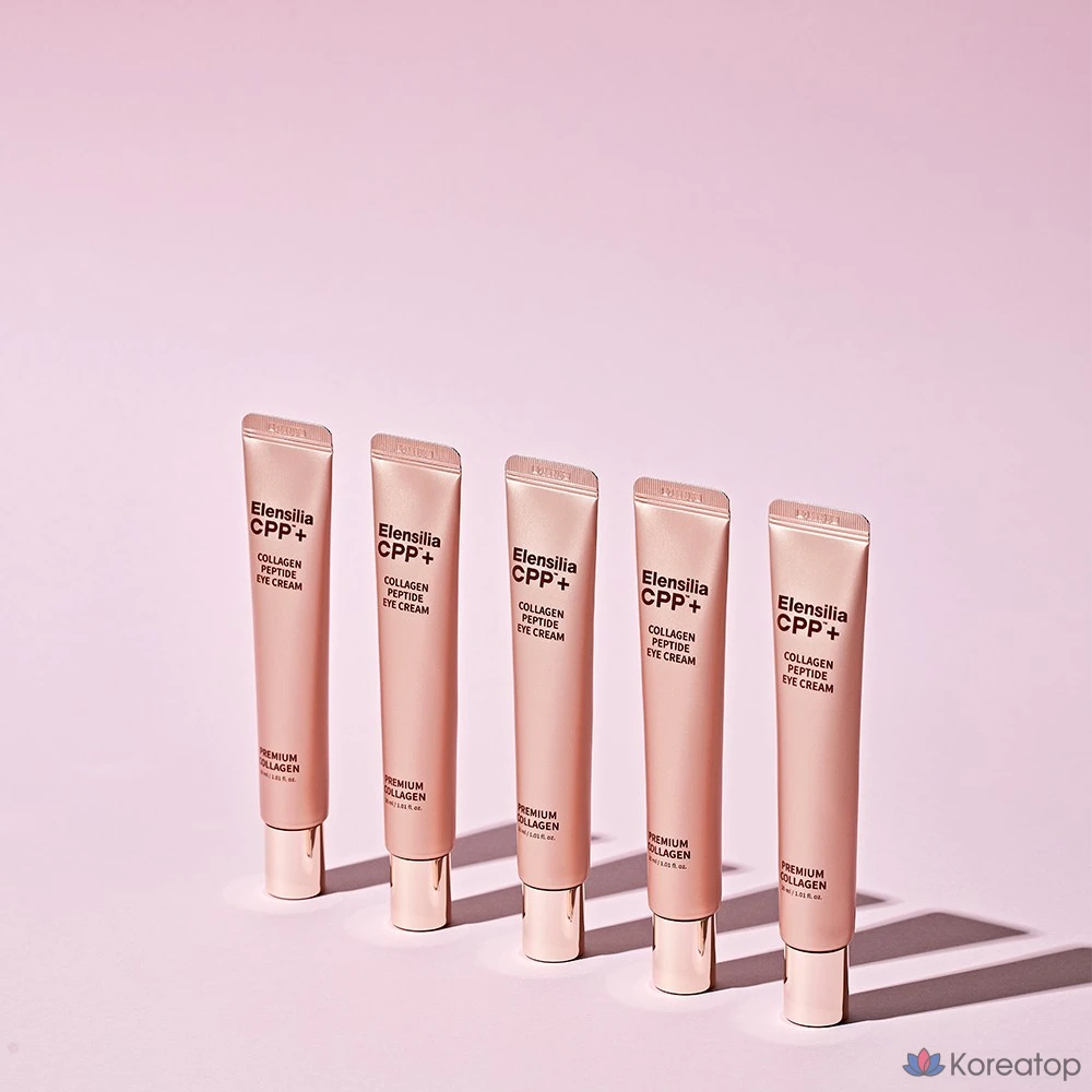 Elensilia Французский коллагенсодержащий лифтинг-крем для глаз, с коллагеновыми пептидами, протеинами и аминокислотами, пептидный матричный крем для глаз, 1 шт.