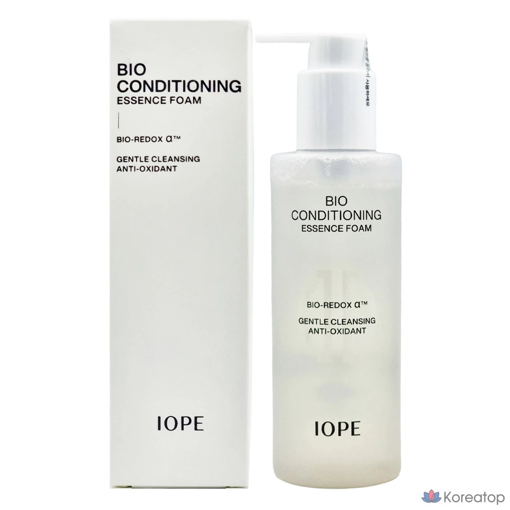IOPE Bio Conditioning Essence Foam 180 мл x1 + Bio Conditioning Essence Foam 18 мл x10, 1 шт.