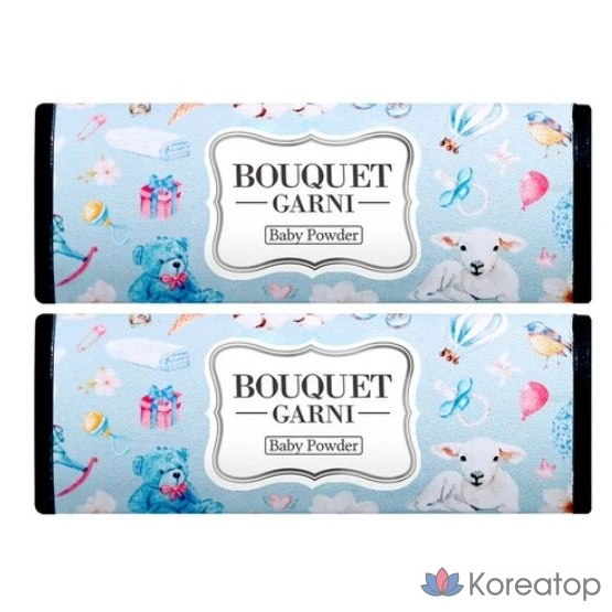 Ароматизатор для автомобильных вентиляционных отверстий Bouquet Garni, детская присыпка, 7 г, 1 шт.