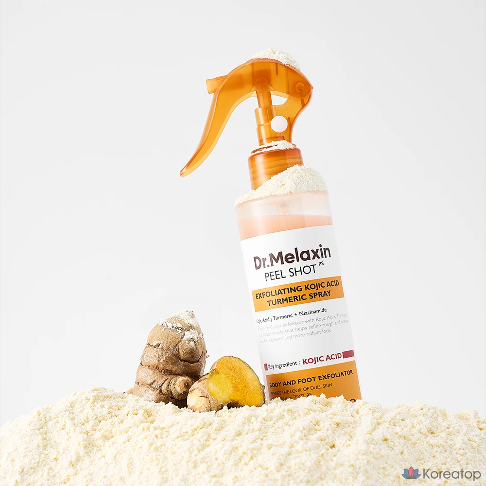 Пилинг Dr. Melaxin Peel Shot Kojic Acid Turmeric Spray, 200 мл, 1 шт.