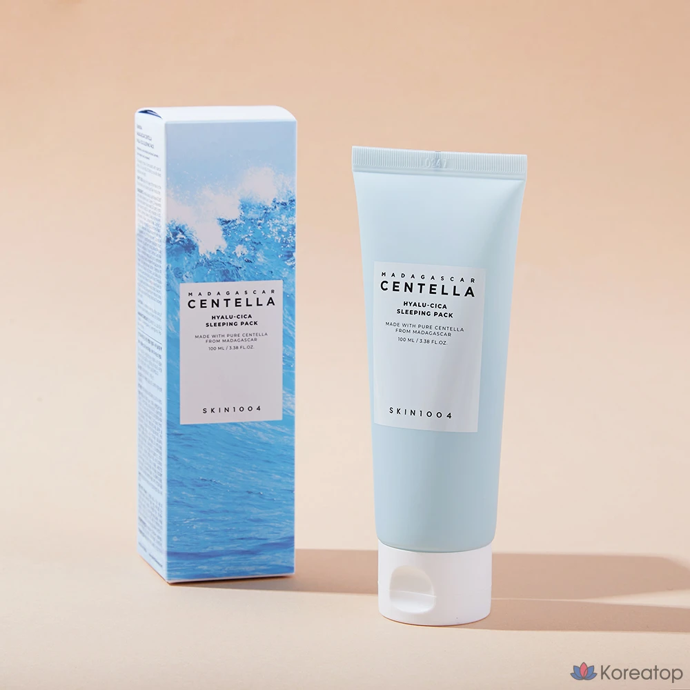 Спи-маска для лица SKIN1004 Hyalu-Cica Sleeping Pack, 100 мл, 1 шт.