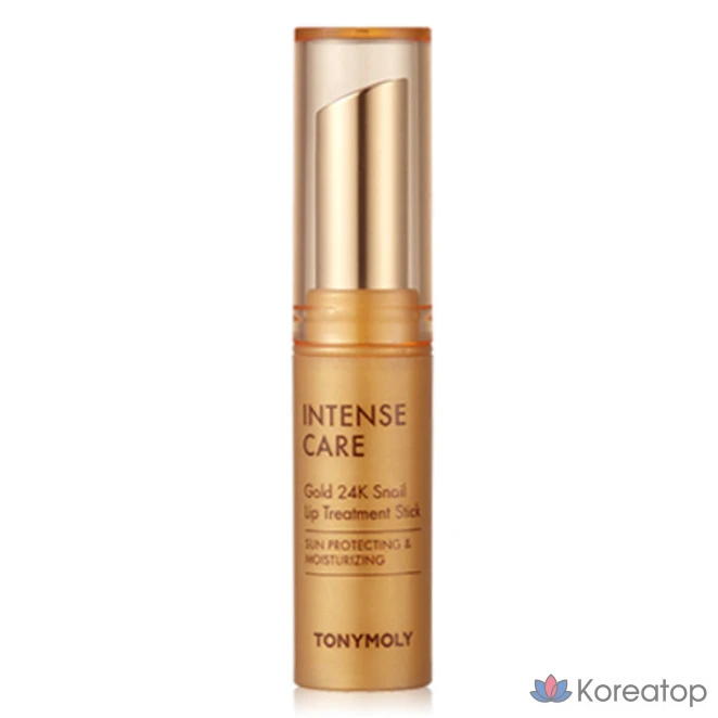 Бальзам для губ Tony Moly Intense Care Gold 24K Snail Treatment Stick, 3,5 г, 1 шт.