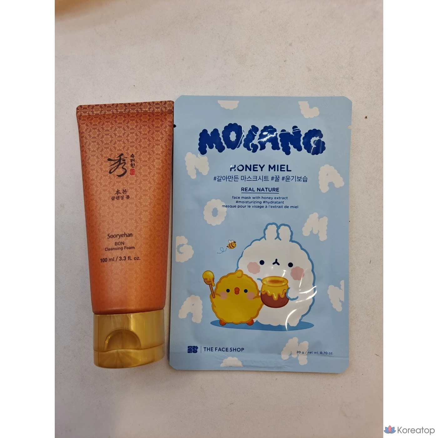 Очищающая пенка для лица Sooryehan Bon, 100 мл, 1 шт.