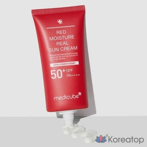 Солнцезащитный крем Medicube Red Moisture Real 50 мл (SPF50+ PA++++)