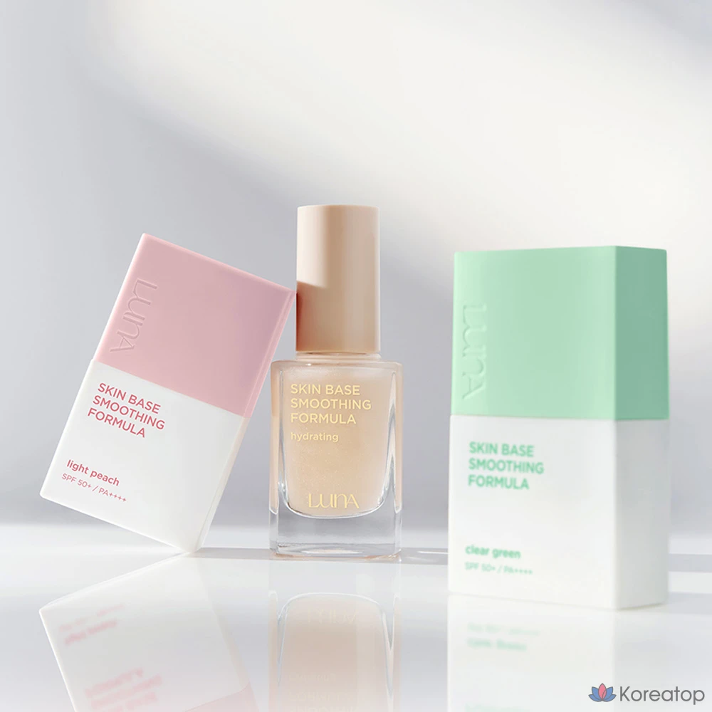 База под макияж Luna Smoothing Formula, 30 мл, светло-персиковый оттенок, 1 шт.