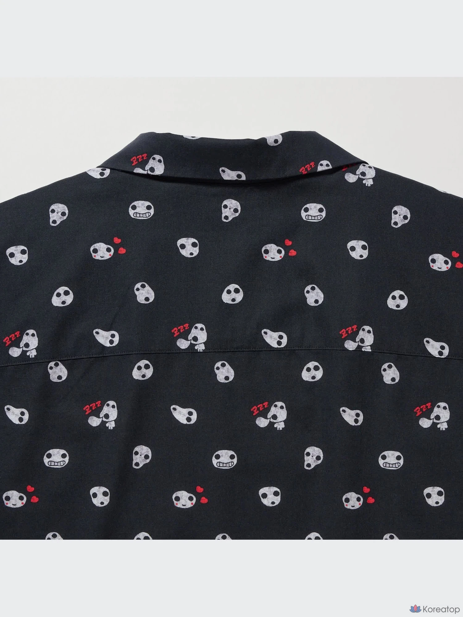 Рубашка Uniqlo Studio Ghibli Open Collar Shirt (Short Sleeve) C