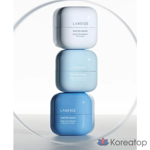 Крем для нормальной и сухой кожи Laneige Water Bank Blue Hyaluronic Cream