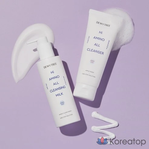 Очищающее молочко Dewitri High Amino All, 200 мл