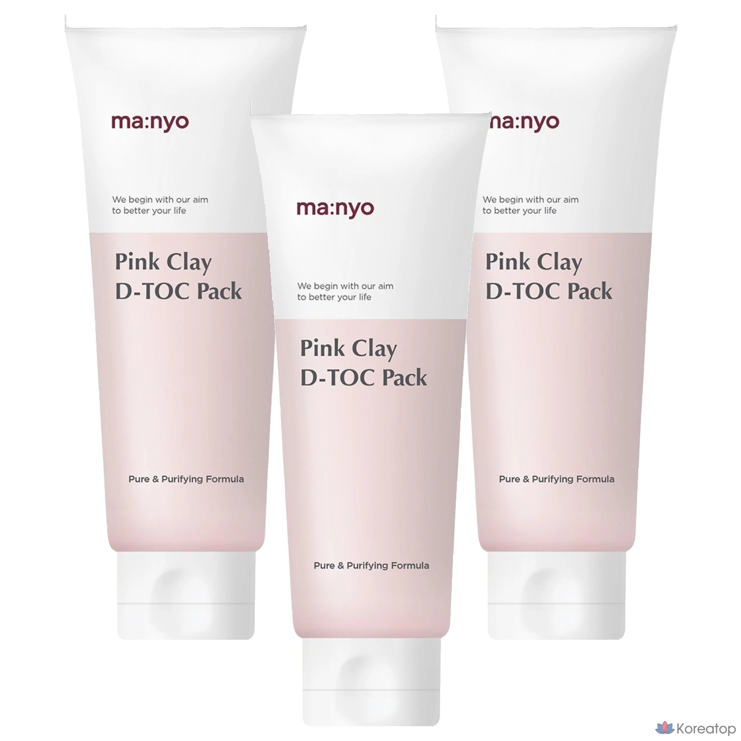 Детокс-пакет из розовой глины Witch Factory, 75 мл, 1 упаковка, 3 упаковки