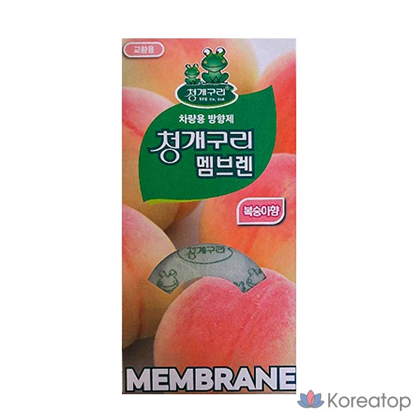 Автомобильный ароматизатор Cheonggaeguri Membren Peach, 8 г, 1 шт.