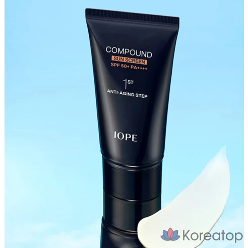 Солнцезащитный крем для мужчин IOPE Men Compound Sun Screen SPF 50+ PA++++, 50 мл