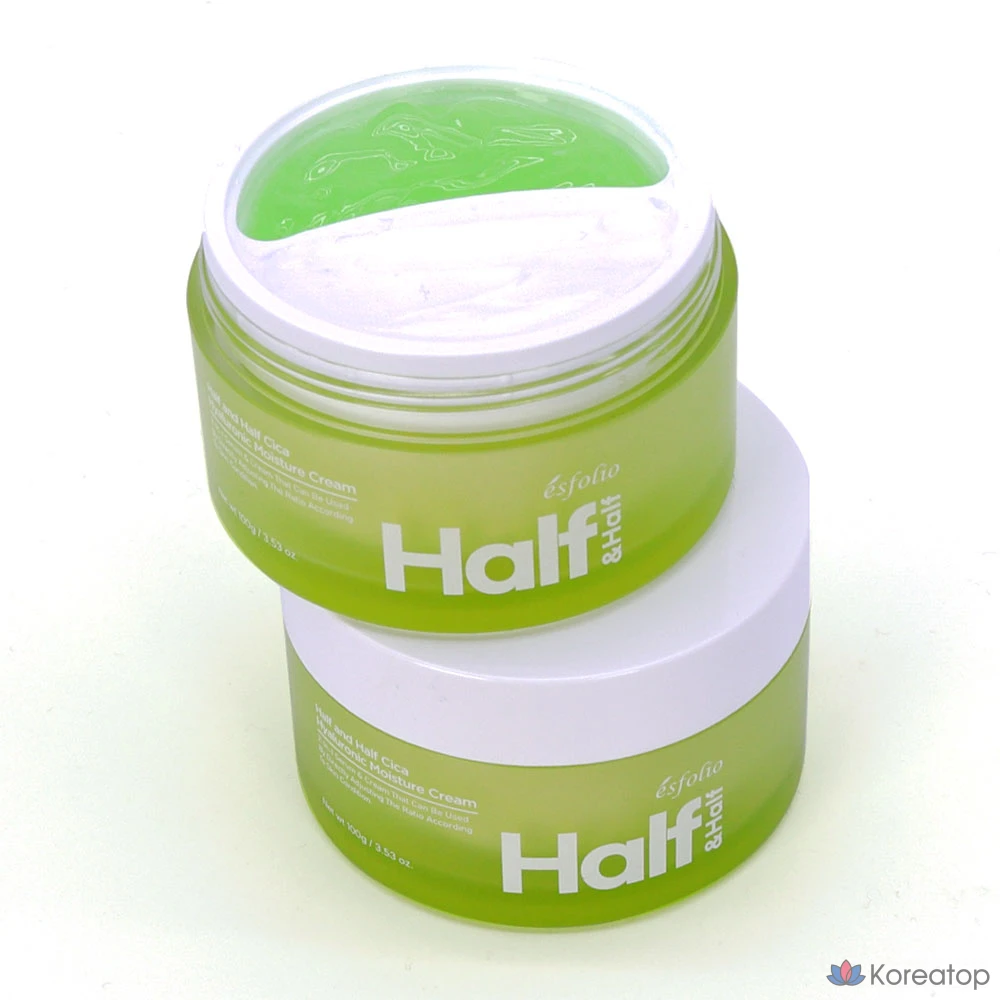 Увлажняющая сыворотка и крем Esfolio Half &amp; Half Cica с гиалуроновой кислотой, 1 шт., 100 г
