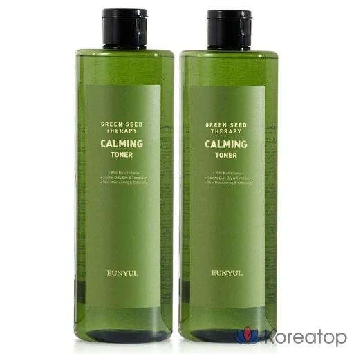 Успокаивающий тоник Eunyul с зелеными семенами, 500 мл, 1 шт.