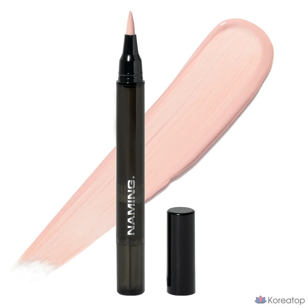 Кисть для консилера NAMING Skin Fit, 2,2 мл, 1 шт., P00 Персиково-бежевый