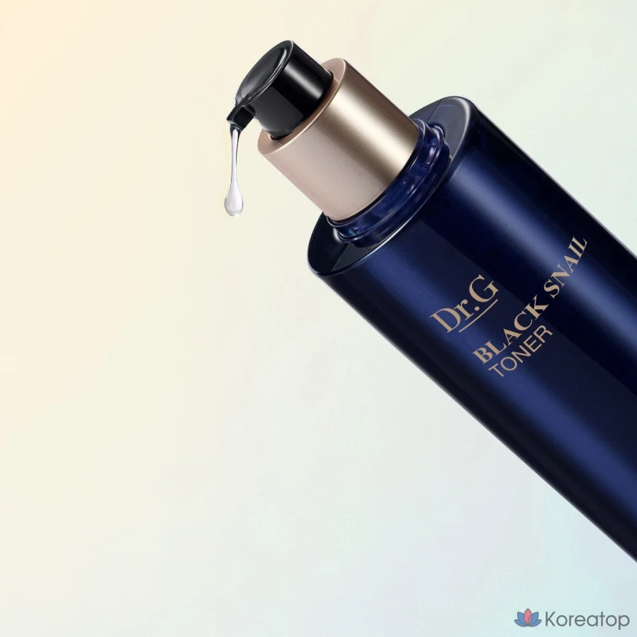 Набор для ухода Dr. G Black Snail Prestige 4-piece Set (Toner + Emulsion + Ampoule + Cream + Shopping Bag), 1 шт.