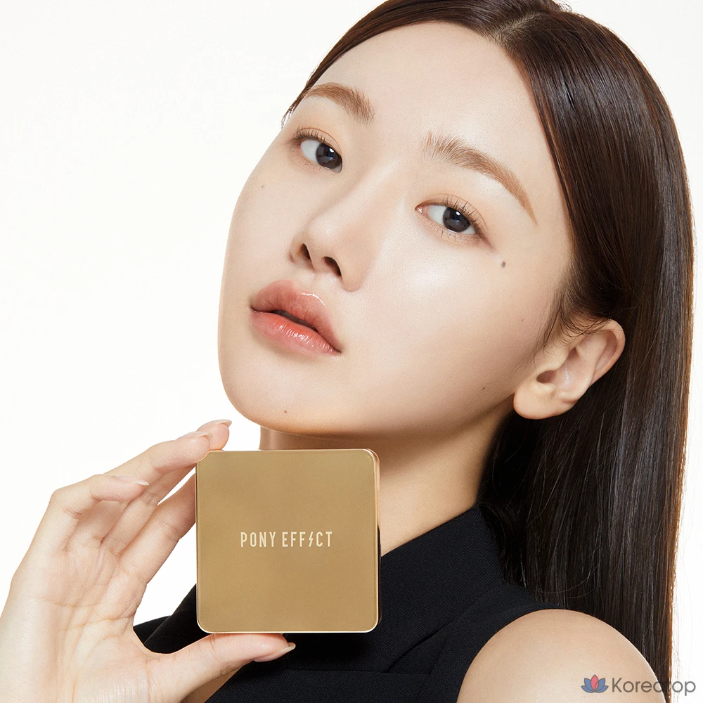 Кушон Pony Effect Coverstay Cushion Foundation EX, оттенок Cool 21 Rosy Ivory, 15 г + 15 г, 1 шт., фото 6