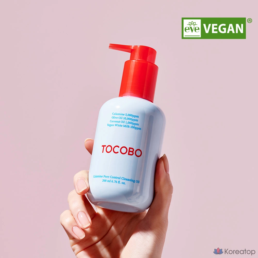 Tokobo Calamine Pore Control Очищающее масло, 1 шт., 200 мл