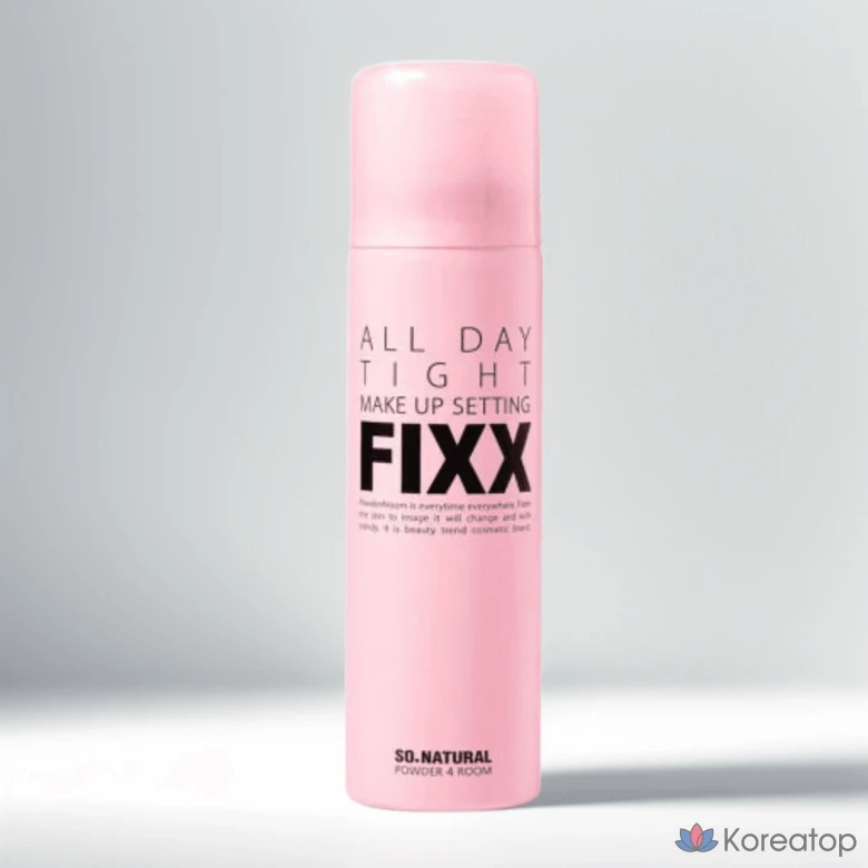 Фиксатор макияжа So Natural All Day Makeup Setting Fixer, 75 мл, 1 шт.