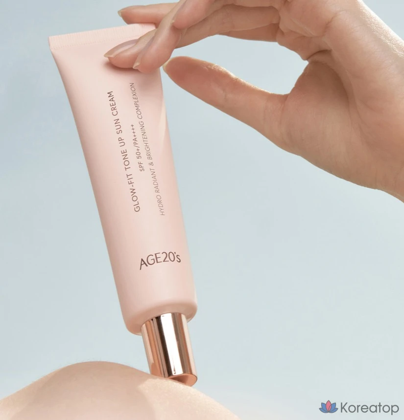 Солнцезащитный крем Age 20's Glow Fit Tone-Up SPF50+ PA++++, 50 мл, 1 шт.