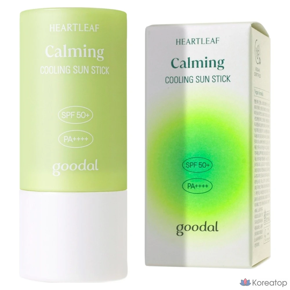 Солнцезащитный стик Goodal Clear Eoseongcho Soothing Cooling Sun Stick SPF50+ PA++++, 19 г, 1 шт.