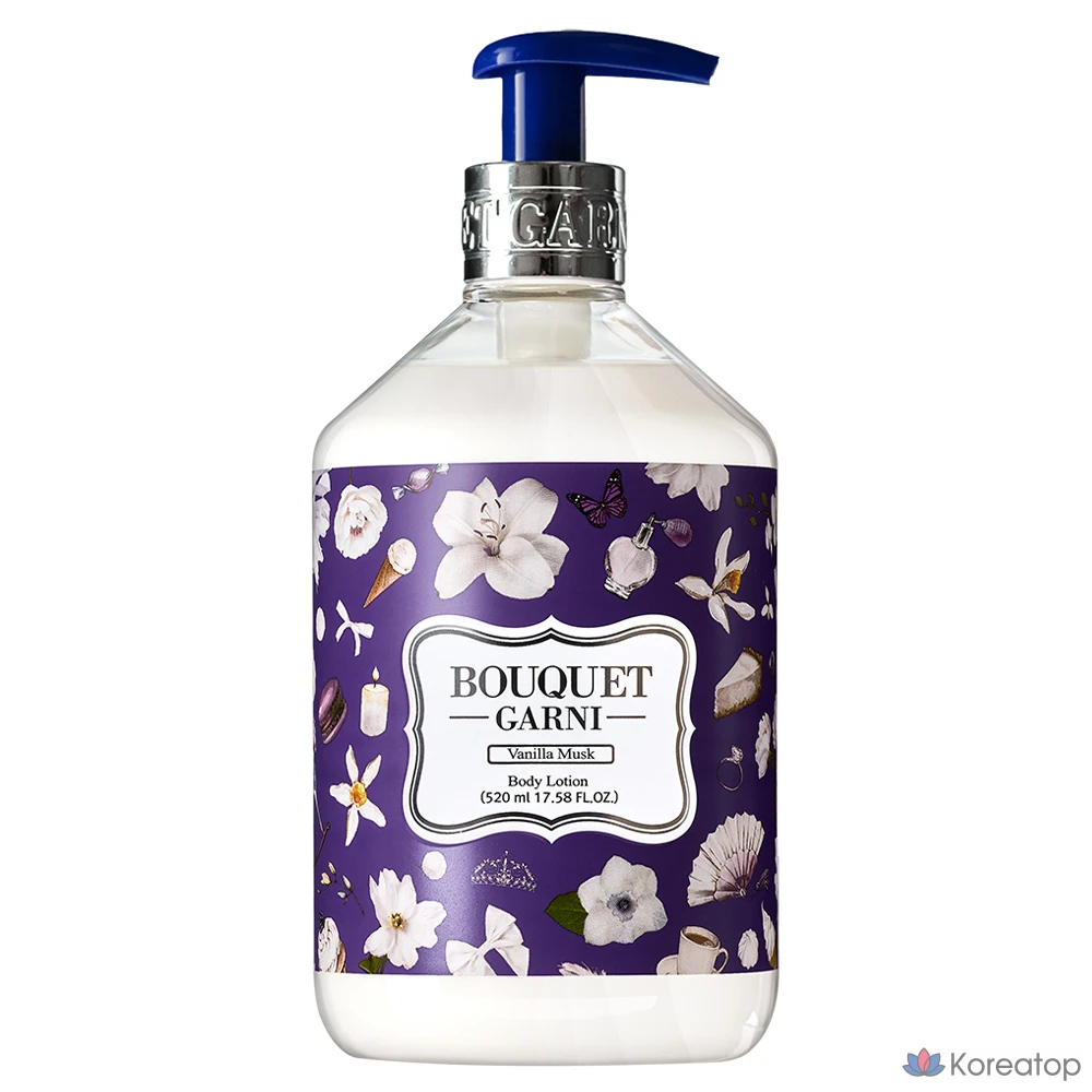 Лосьон для тела Bouquet Garni «Ваниль и мускус», 520 мл, 1 шт.