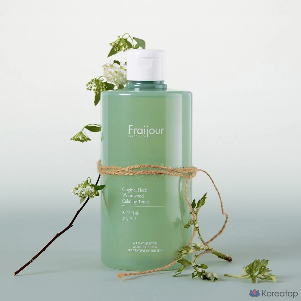 Тонер Fraijour Original Herb Natural Mugwort Soothing Toner, 500 мл, 1 шт.