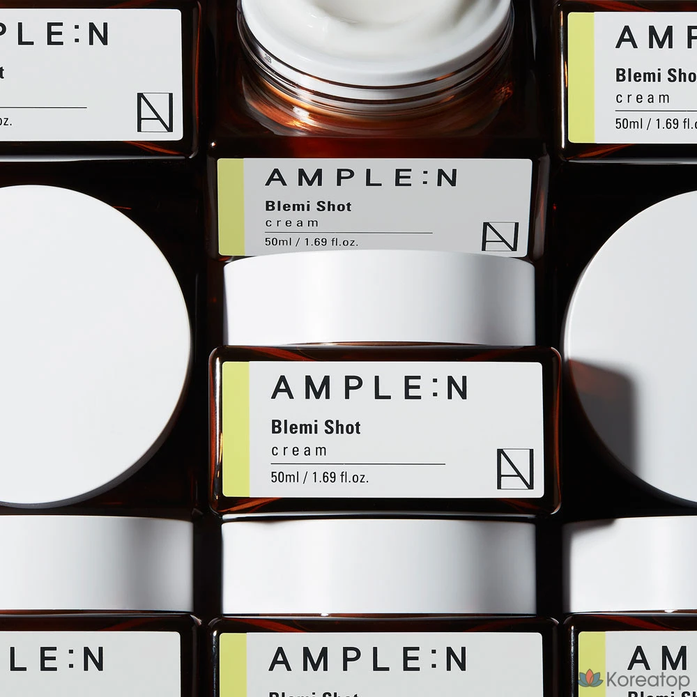 Крем для лица Coreana Ample:N &amp; Blemish Shot Whitening Blemish Cream, 1 шт., 50 мл