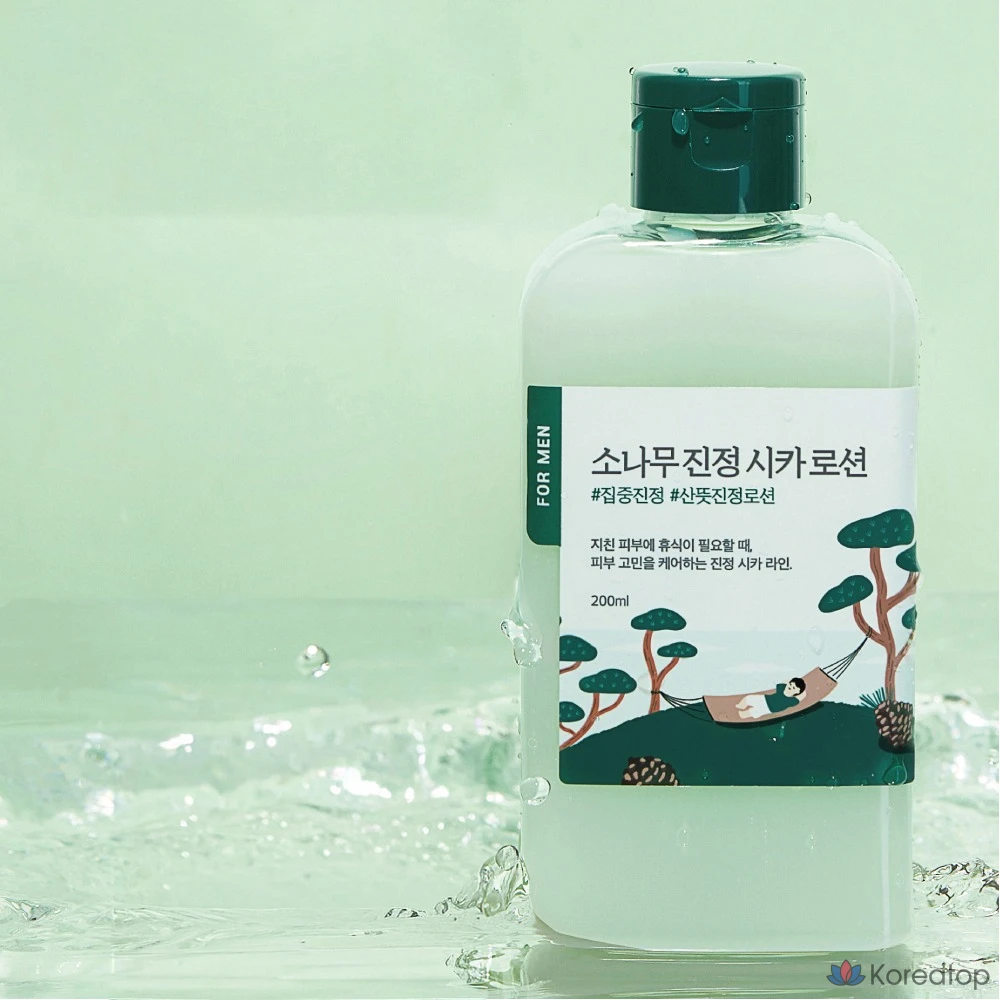 Обертывание для мужчин Сосновый успокаивающий лосьон Syka, 200 мл, 1 шт, фото 6