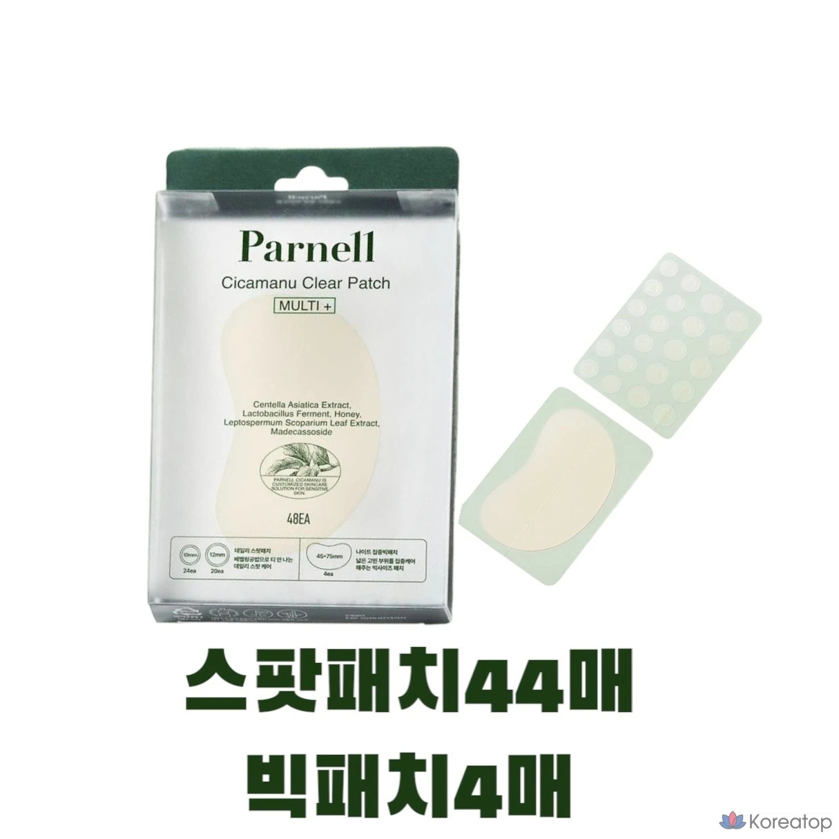 Панель Parnell Прозрачная нашивка Многоцветная