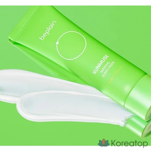 Солнцезащитный крем Beplain Sunmuse Mint Green SPF50+ PA++++