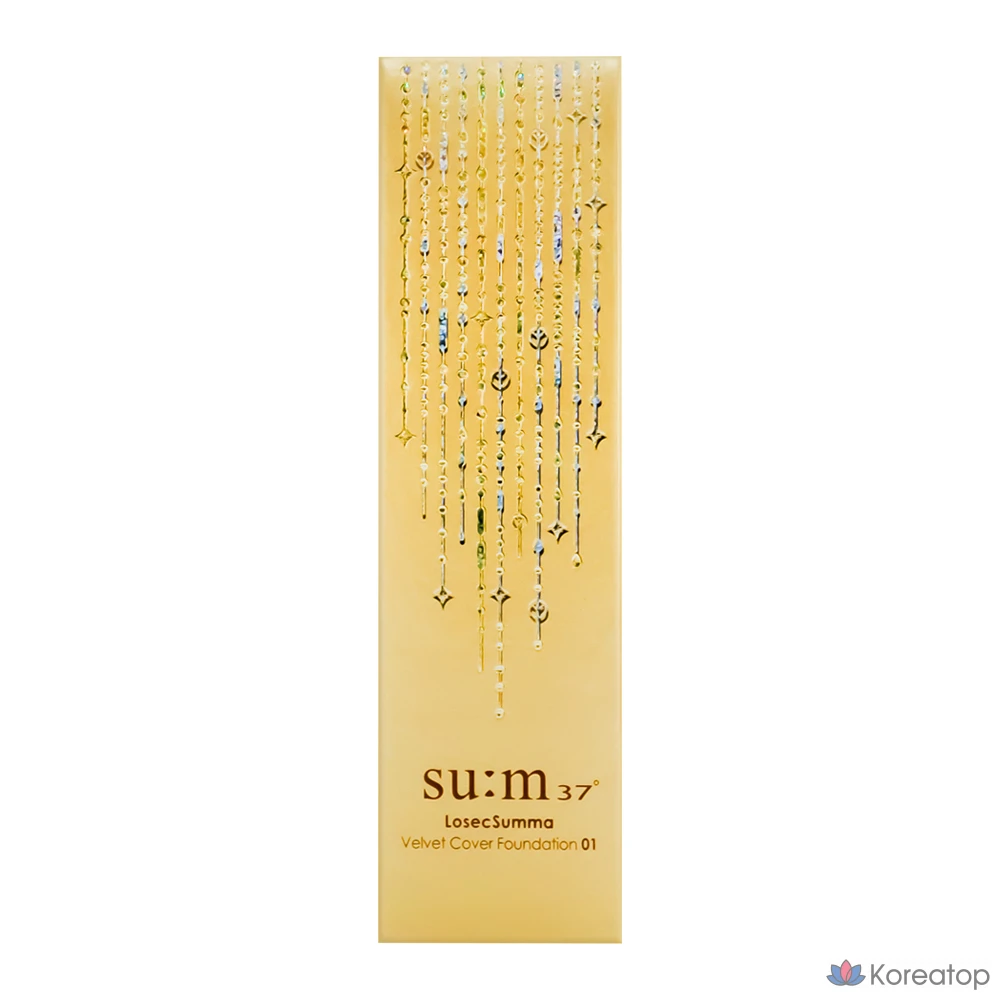 Тональный крем SU:M37 Losec Summa Velvet Cover Foundation, оттенок 01, 1 шт., фото 3