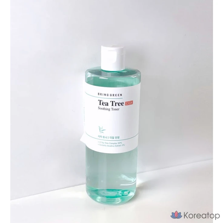 Успокаивающий тоник Bring Green Tea Tree Cica, 510 мл, 1 шт.