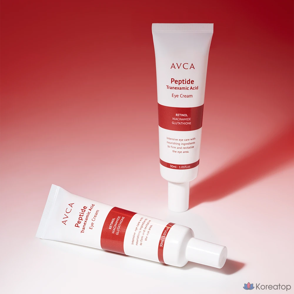 Укрепляющий крем для глаз AVCA с пептидами и транексамовой кислотой, 1 шт., 30 мл
