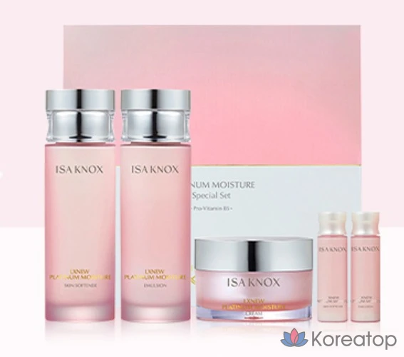 Базовый увлажняющий набор Isa Knox Platinum, 1 комплект