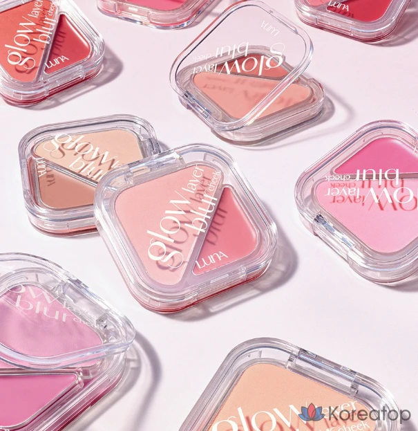 Румяна Luna Glow Layer Blur Cheek, оттенок 14 Rose Cake, 1 шт., фото 6