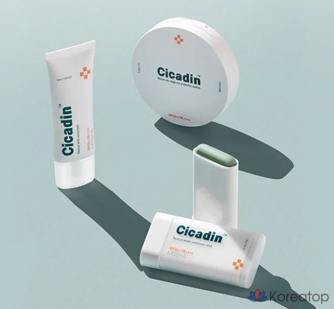 Missha Cicadin Rescue Mild Sunscreen SPF50+ PA++++, 40 мл, 1 шт.