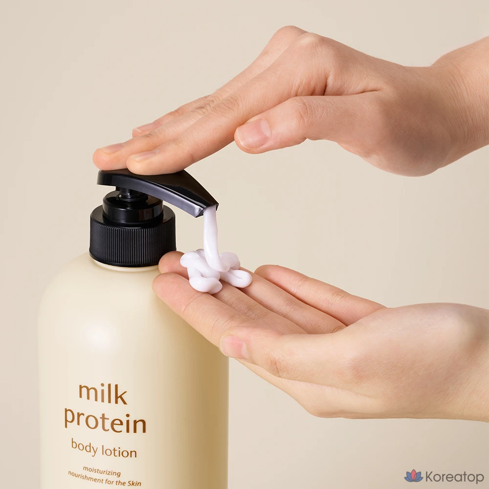 Лосьон для тела AVCA с козьим молоком и молочным протеином, аромат детской присыпки, 1 л, 1 шт.