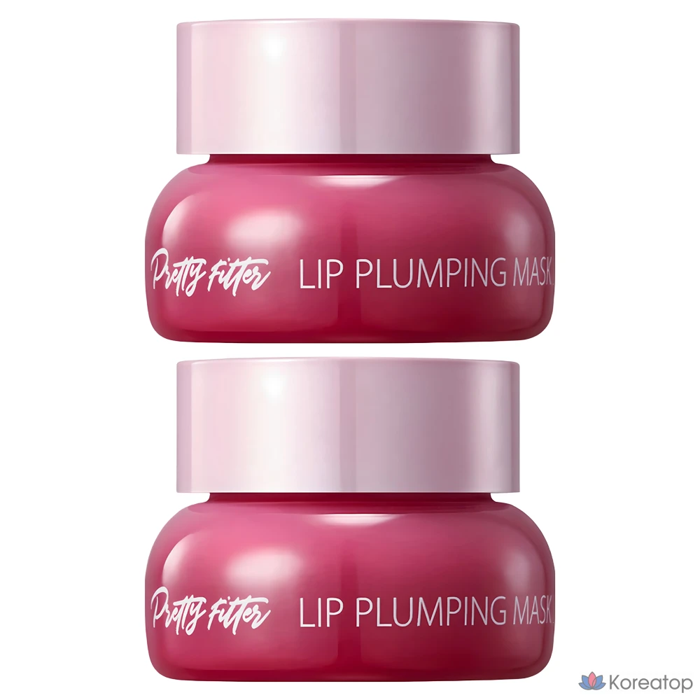 Тканевая маска для губ Touch in Sol Pretty Filter Lip Plumping Mask, 2 шт.